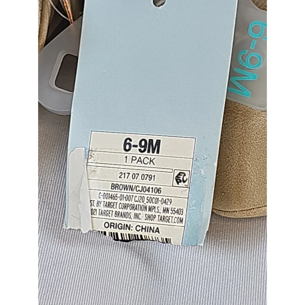 Cat & Jack Moccasin From Target Size 6-9  Months Color Tan